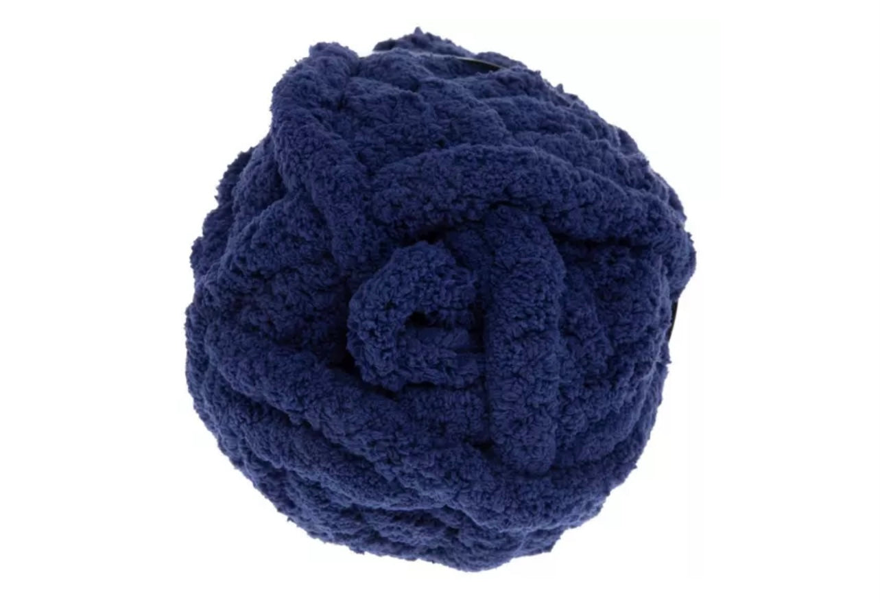 Hand Knit Chunky Blanket