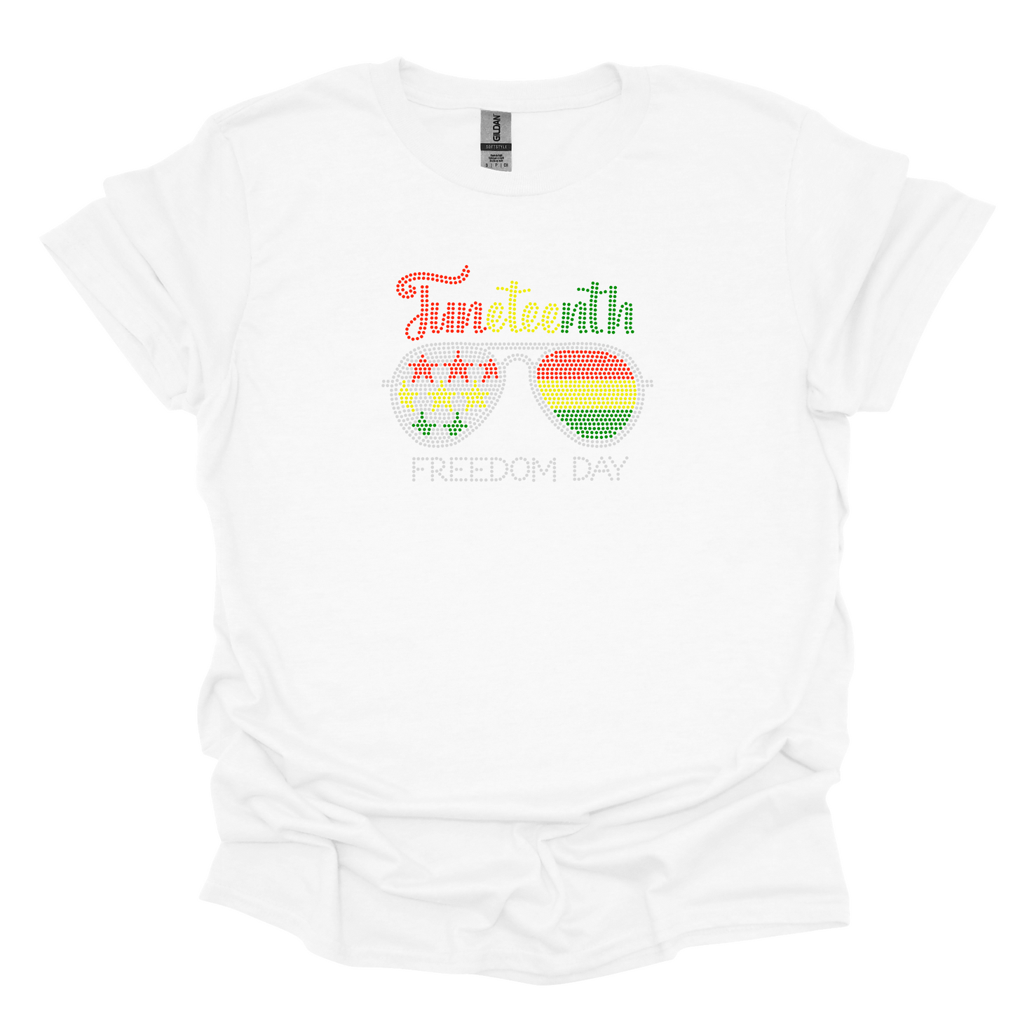 Juneteenth Rhinestone Sunglasses