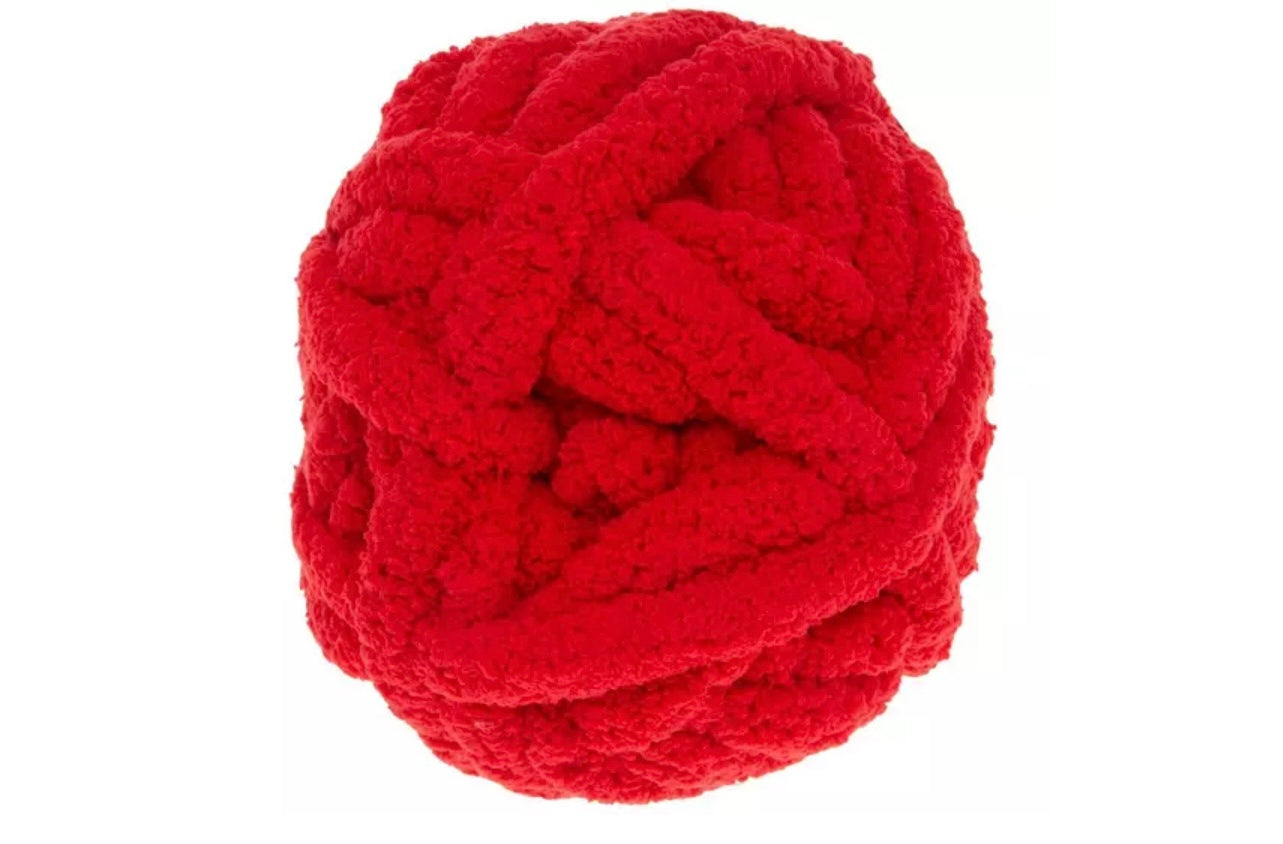 Hand Knit Chunky Blanket