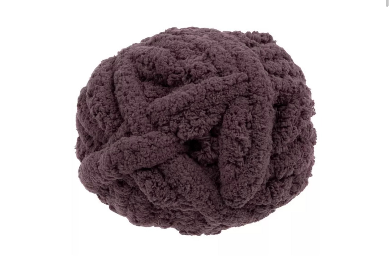 Hand Knit Chunky Blanket