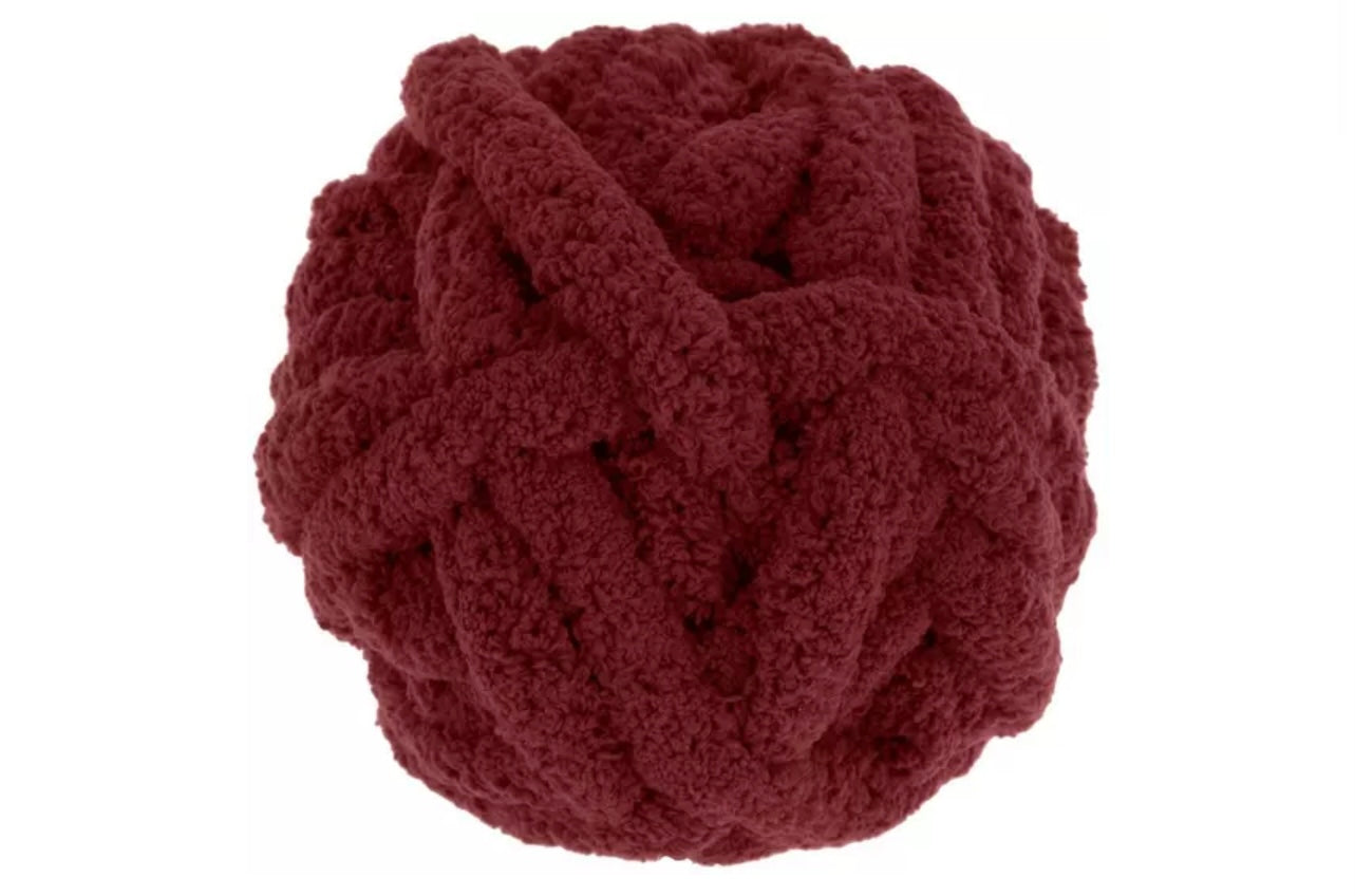 Hand Knit Chunky Blanket