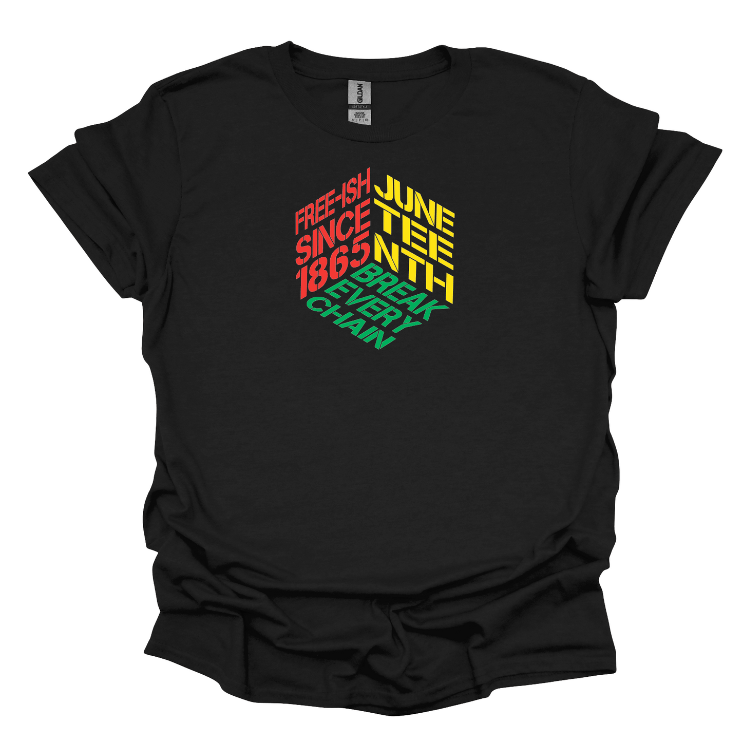 Juneteenth Rubik's Cube T-Shirt